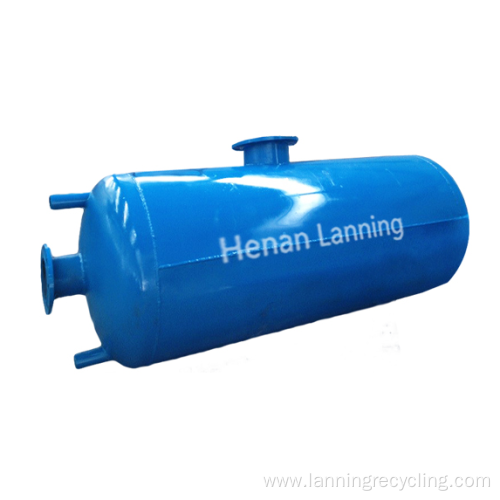 Lanning pyrolysis to fuel equipment